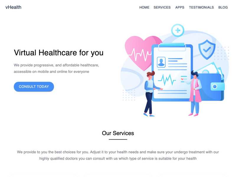 vHealth - Virtual healthcare